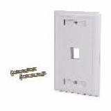 FACE PLATE 1S CAT6