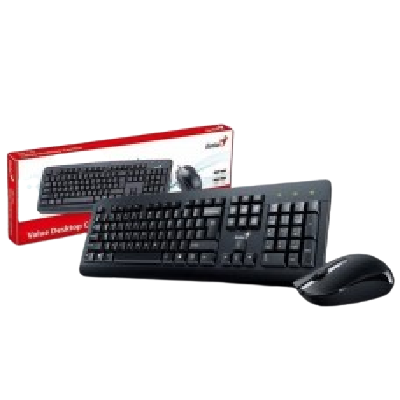 TECLADO GENIUS KM-8200 COMBO WIRELESS NEGRO