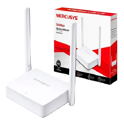 ROUTER TP-LINK MERCUSYS MW305R/2.4GHZ/300MBPS/1 PUERTO WAN 10/100MBPS/4 PUERTOS LAN 10/100MBPS/3 ANTENAS 5DBI