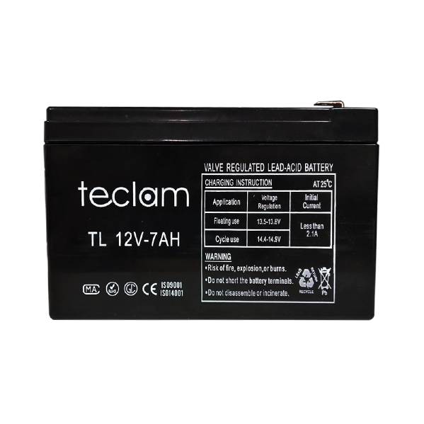 Bateria 12v 7a Teclam
