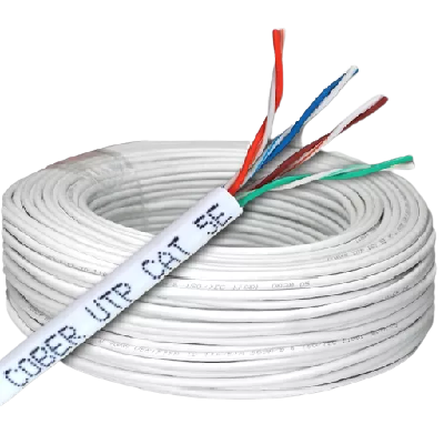 CABLE INTERIOR UTP CAT 5E JCJUMPER 100% COBRE 26AWG