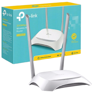 ROUTER WIRELESS TP-LINK TL-WR840N 2 ANTENAS 300MBPS COD: 845973070533
